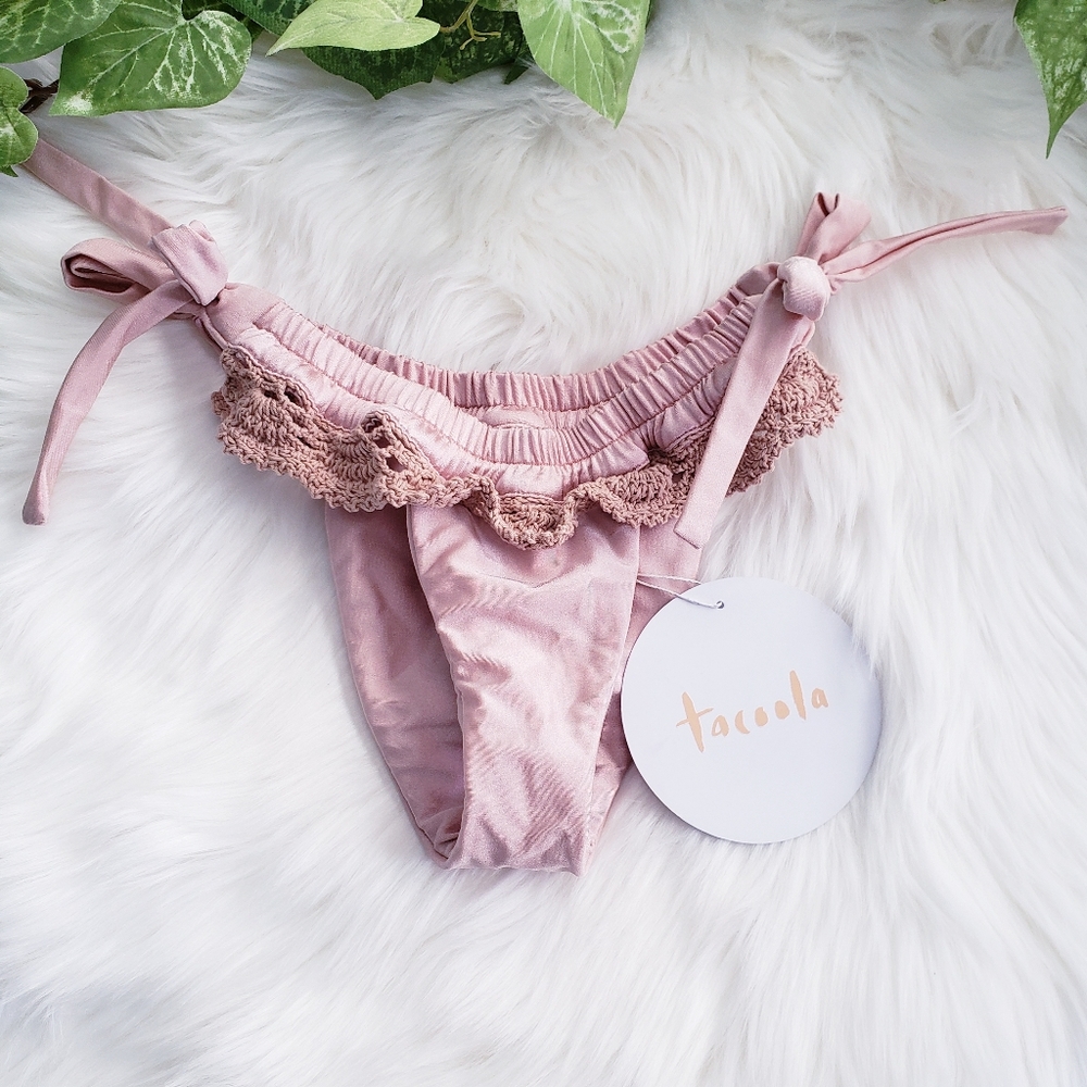 Tacoola Swim Penelope Pant Bikini Bottom Size S/M